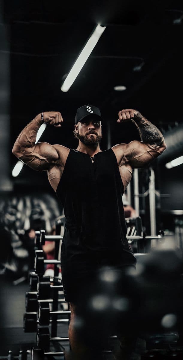 Athlete training at GYMFIT